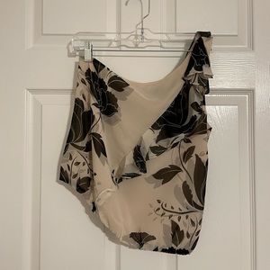 Bebe one-shoulder top